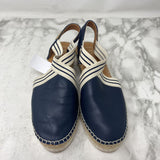 TONI PONS WOMEN'S HEELS navy white 7 ish