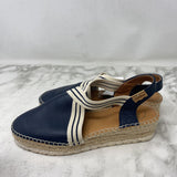 TONI PONS WOMEN'S HEELS navy white 7 ish