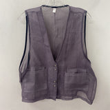 WOMEN'S BLOUSE/SHIRT purple L