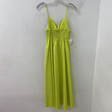 ZARA WOMEN'S DRESS lime S