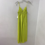ZARA WOMEN'S DRESS lime S