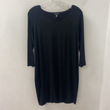 EILEEN FISHER WOMEN'S DRESS black LP