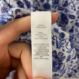 JOE FRESH WOMEN'S SKORT white blue pink floral M