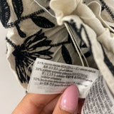 ZARA WOMEN'S SHORTS oatmeal black XL