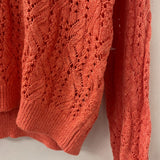 VERO MODA WOMEN'S SWEATER coral pink L
