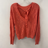 VERO MODA WOMEN'S SWEATER coral pink L