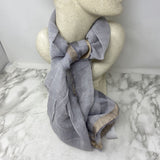 tilo WOMEN'S SCARF/SHAWL grey beige