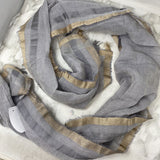 tilo WOMEN'S SCARF/SHAWL grey beige
