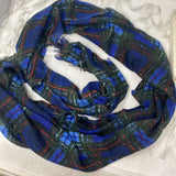 JOE FRESH WOMEN'S SCARF/SHAWL green blue red plaid