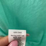 J CREW WOMEN'S T-SHIRT turquoise XS