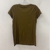 J CREW WOMEN'S T-SHIRT tobacco black S