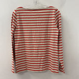 J CREW WOMEN'S T-SHIRT oatmeal red S