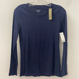 J CREW WOMEN'S T-SHIRT navy S