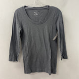 J CREW WOMEN'S T-SHIRT grey S