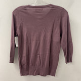 OLD NAVY WOMEN'S CARDIGAN plum S