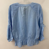 FREE PEOPLE WOMEN'S BLOUSE/SHIRT blue