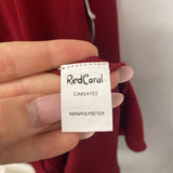 RED CORAL WOMEN'S BLOUSE/SHIRT red S