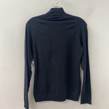 WOMEN'S TOP black herringbone M