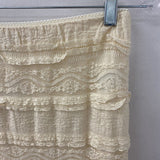 AMERICAN EAGLE WOMEN'S SKIRT cream XS