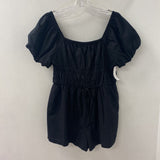 WOMEN'S ROMPER black M