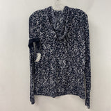 LULULEMON WOMEN'S ACTIVE TOP black white dots M/L