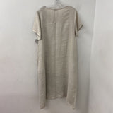 WOMEN'S DRESS beige , faces L