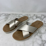 IZOD WOMEN'S SANDALS metallic 8