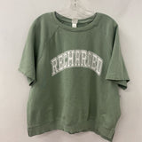 H&M WOMEN'S TOP lime XL