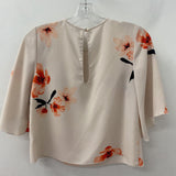 WILFRED WOMEN'S BLOUSE/SHIRT pink orange floral XS