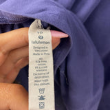 LULULEMON WOMEN'S ACTIVE TOP purple 10