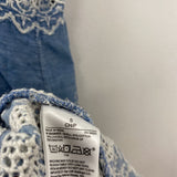 GAP WOMEN'S TANK/CAMI denim-blue white A