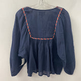 DENIM & SUPPLY WOMEN'S BLOUSE/SHIRT navy multi S
