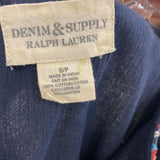 DENIM & SUPPLY WOMEN'S BLOUSE/SHIRT navy multi S