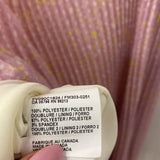 TRISTAN WOMEN'S DRESS pink white yellow print 8