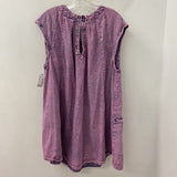 FREE PEOPLE WOMEN'S DRESS blue pink mix L
