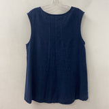 BRYN WALKER WOMEN'S BLOUSE/SHIRT navy L