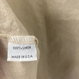 BRYN WALKER WOMEN'S BLOUSE/SHIRT beige L