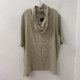 BRYN WALKER WOMEN'S BLOUSE/SHIRT beige L