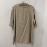 BRYN WALKER WOMEN'S BLOUSE/SHIRT beige L