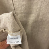 BRYN WALKER WOMEN'S BLOUSE/SHIRT beige L