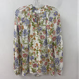 YUMI KIM WOMEN'S BLOUSE/SHIRT white pink green M