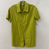 KOTN WOMEN'S BLOUSE/SHIRT chartreuse XXS