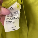 KOTN WOMEN'S BLOUSE/SHIRT chartreuse XXS