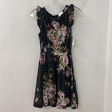 ERI + ALI WOMEN'S DRESS black pink white 2