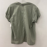 EDDIE BAUER WOMEN'S BLOUSE/SHIRT sage L