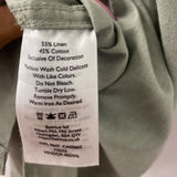 EDDIE BAUER WOMEN'S BLOUSE/SHIRT sage L