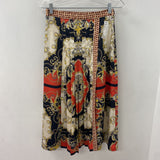 ZARA WOMEN'S SKIRT black yellow red S