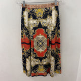 ZARA WOMEN'S SKIRT black yellow red S