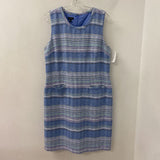TALBOTS WOMEN'S DRESS blue pink turquoise 14