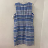 TALBOTS WOMEN'S DRESS blue pink turquoise 14